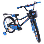 Detský bicykel 20 Fuzlu Thor čierno-modrý